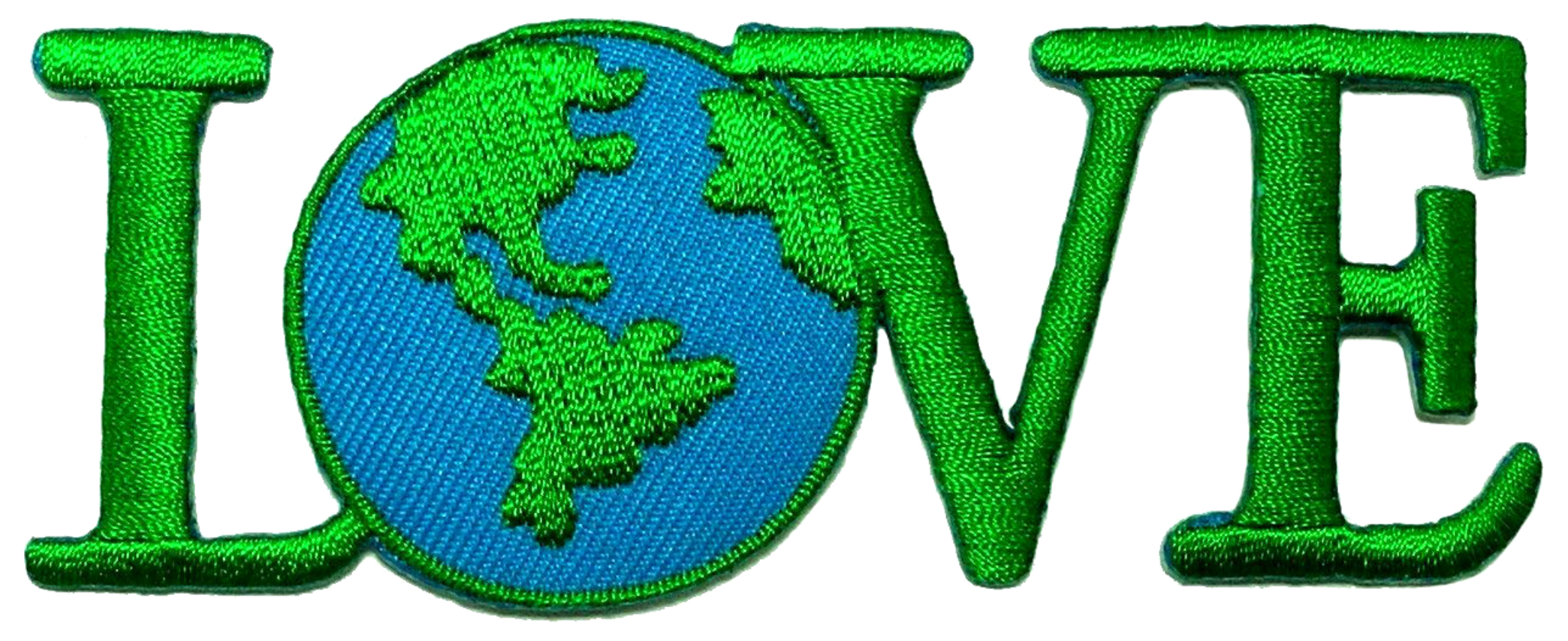 Love the Earth iron onsew on patch