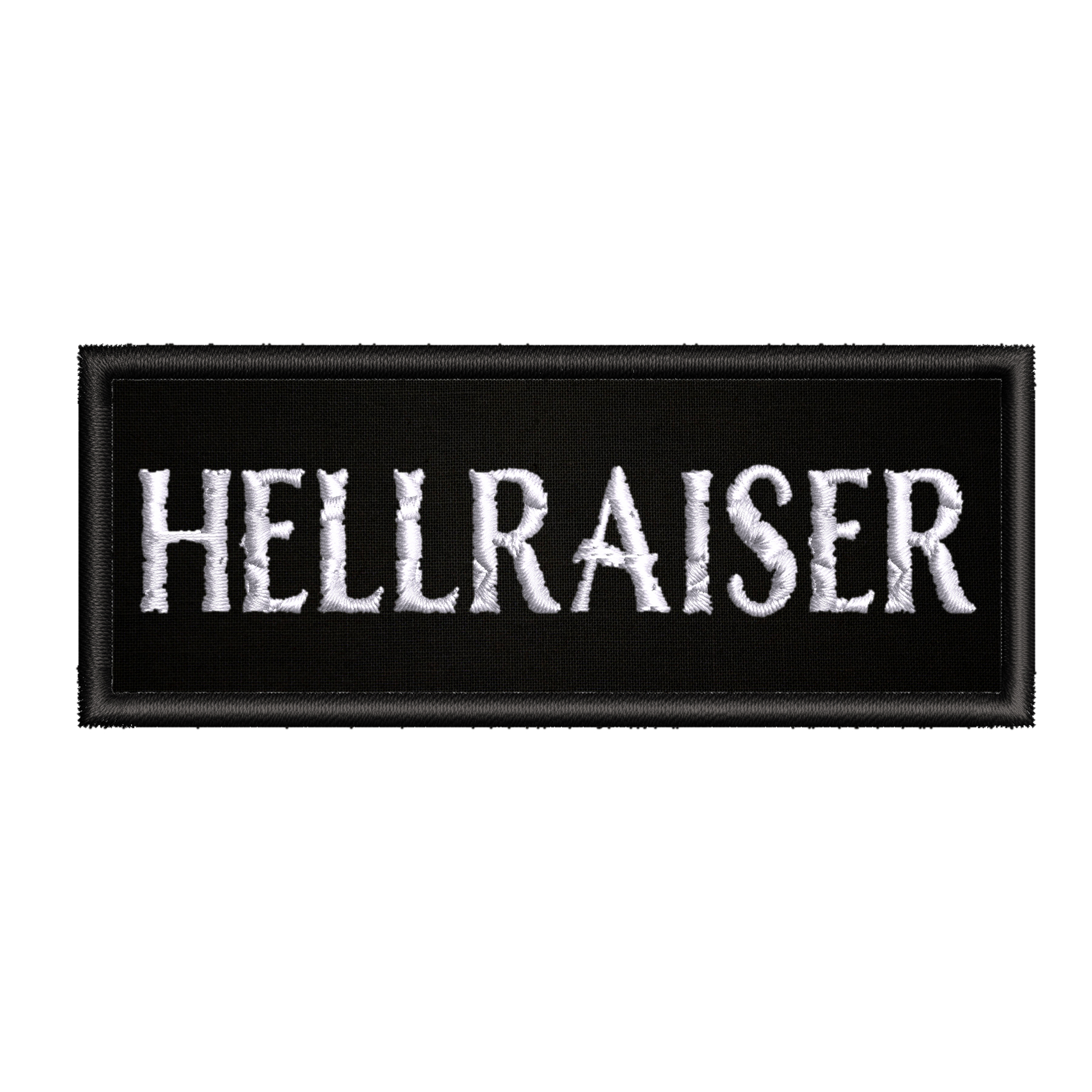 Hellraiser Horror Movie Patch 4" Embroidered Iron-On Applique Halloween Tag main product image